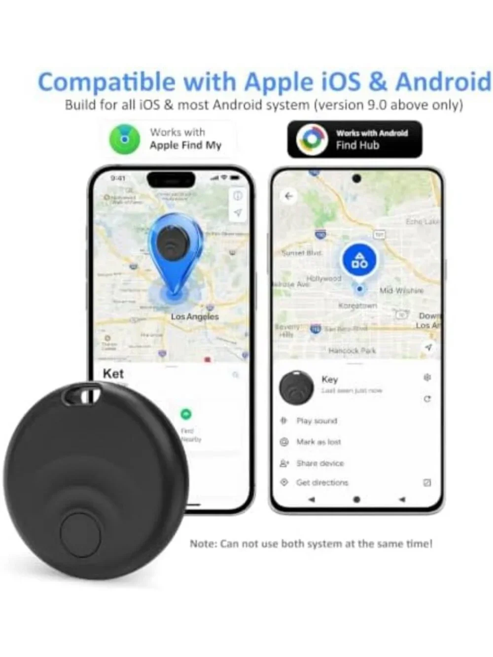 Smart Bluetooth Tracker Tags for iOS & Android - Find Lost Items Easily